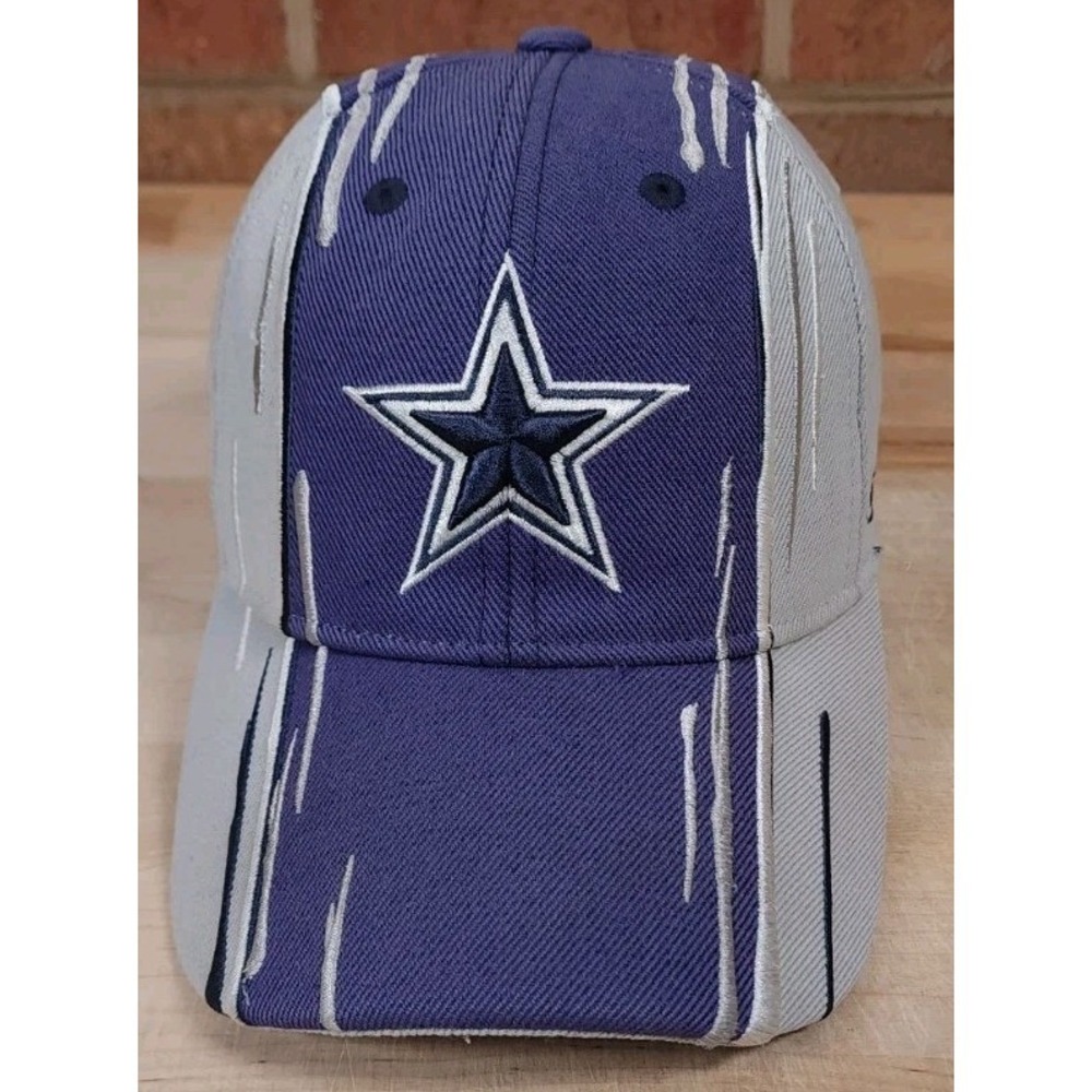 Dallas Cowboys Reebok Hat Cap Blue Gray‎ Star Logo NFL Football Strapback